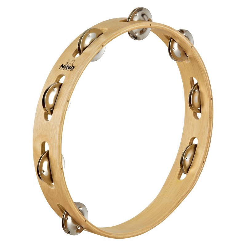 NINO Percussion NINO14 Drewniane tamburyno 10" - 1