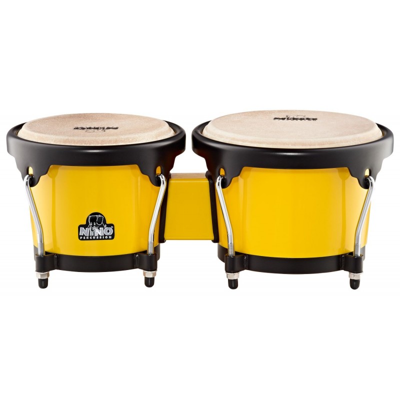 NINO Percussion NINO17Y-BK Bongo plus 6 1/2" i 7 1/2" - 1