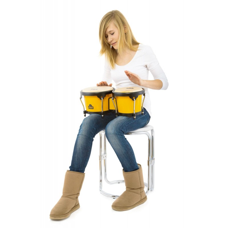 NINO Percussion NINO17Y-BK Bongo plus 6 1/2" i 7 1/2" - 2