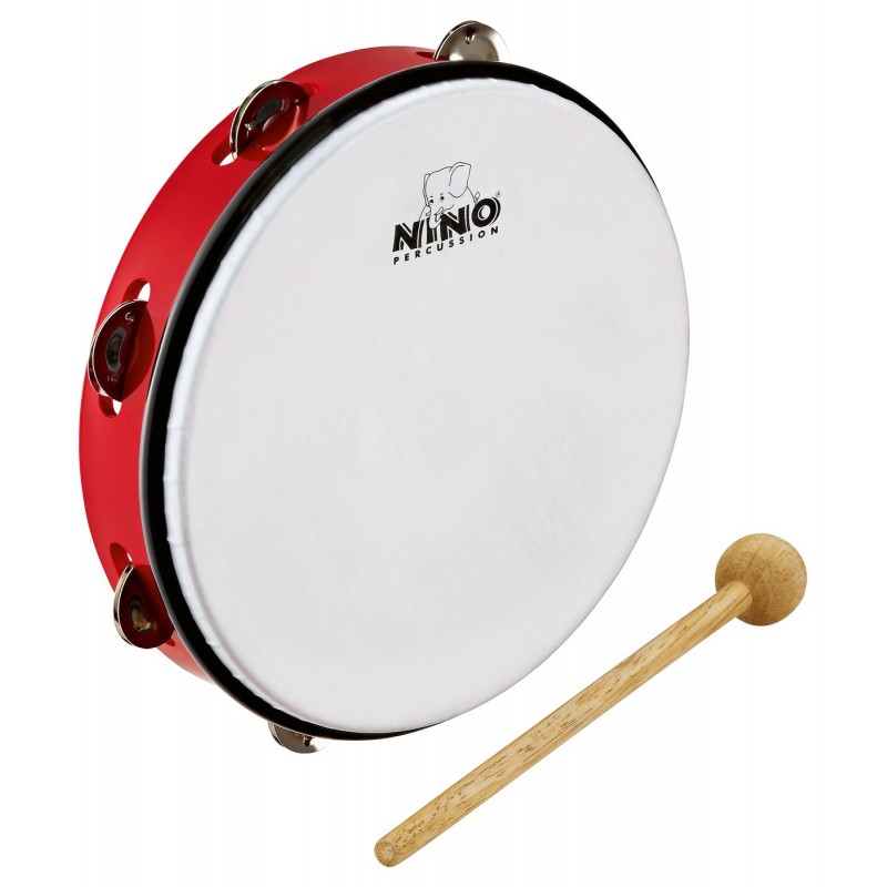 NINO Percussion NINO24R Tamburyno 10" - 1