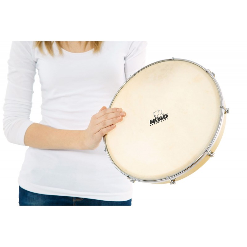 NINO Percussion NINO38 Ramowy bęben z syntetycznym naciągiem 10" - 2