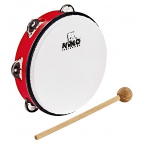 NINO Percussion NINO51R Tamburyn z naciągiem 8" - 1