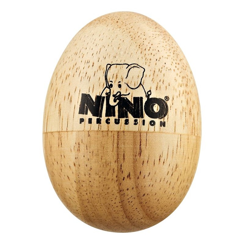 NINO Percussion NINO562 Drewniane jajko shaker - małe - 1