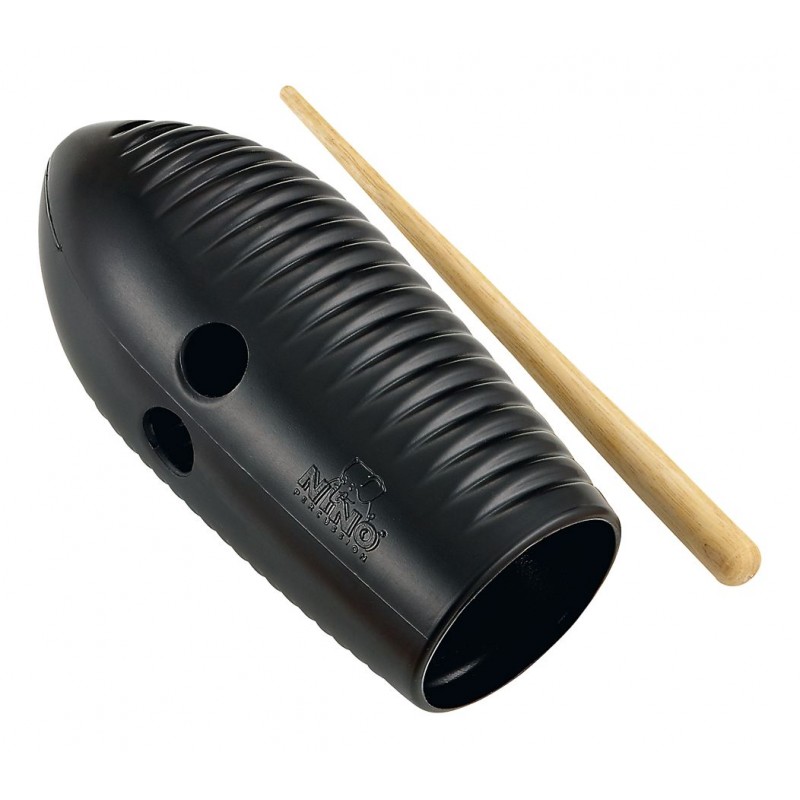 NINO Percussion NINO581BK Mini Guiro - 1