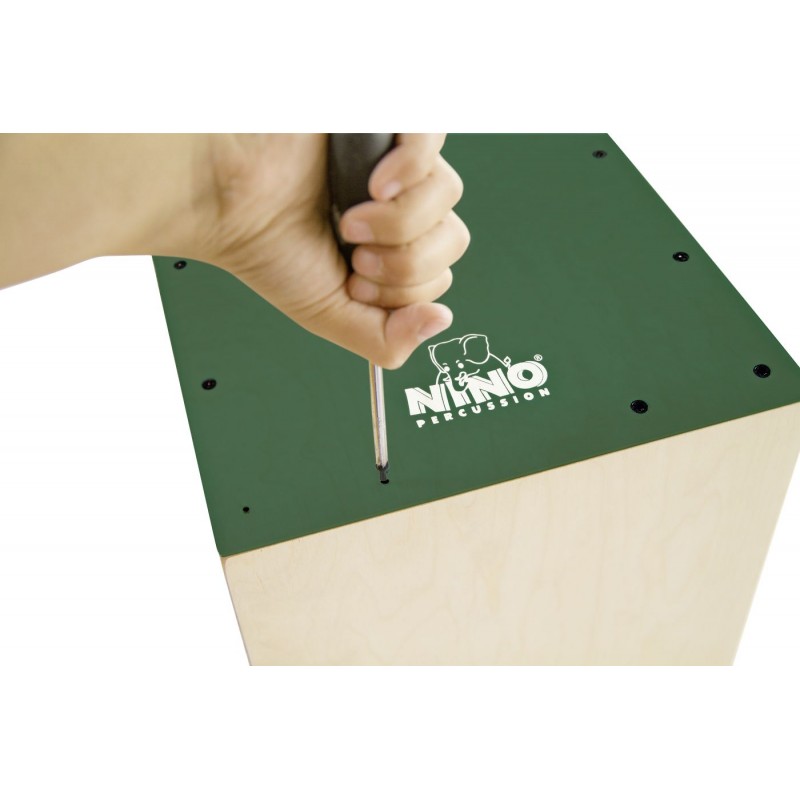 NINO Percussion NINO951DG-MYO Cajon 15" do samodzielnego montażu - 7