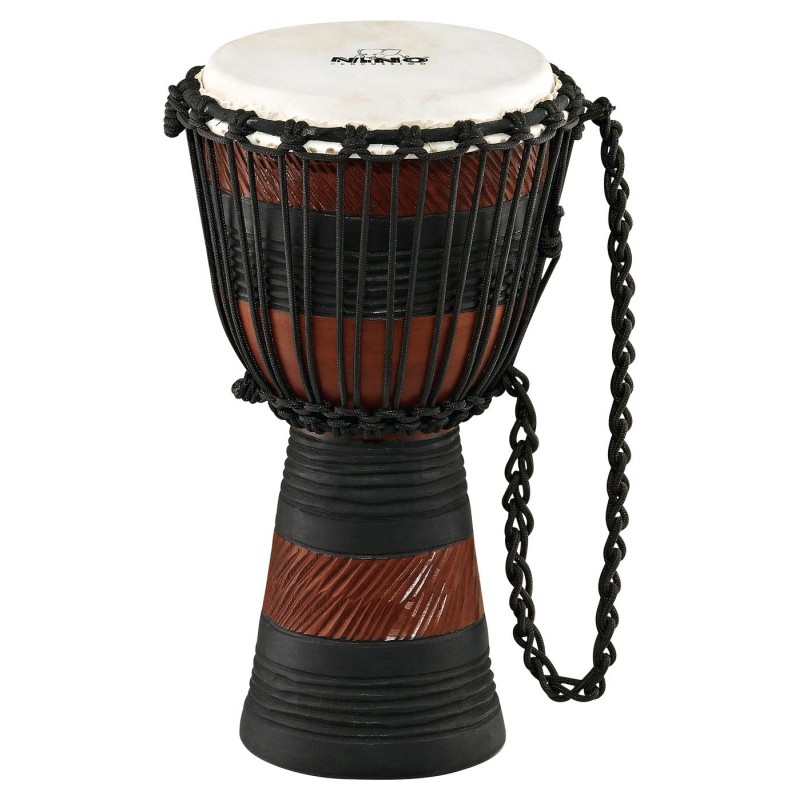 NINO Percussion NINO-ADJ3-S Djembe 8" w afrykańskim stylu - 1