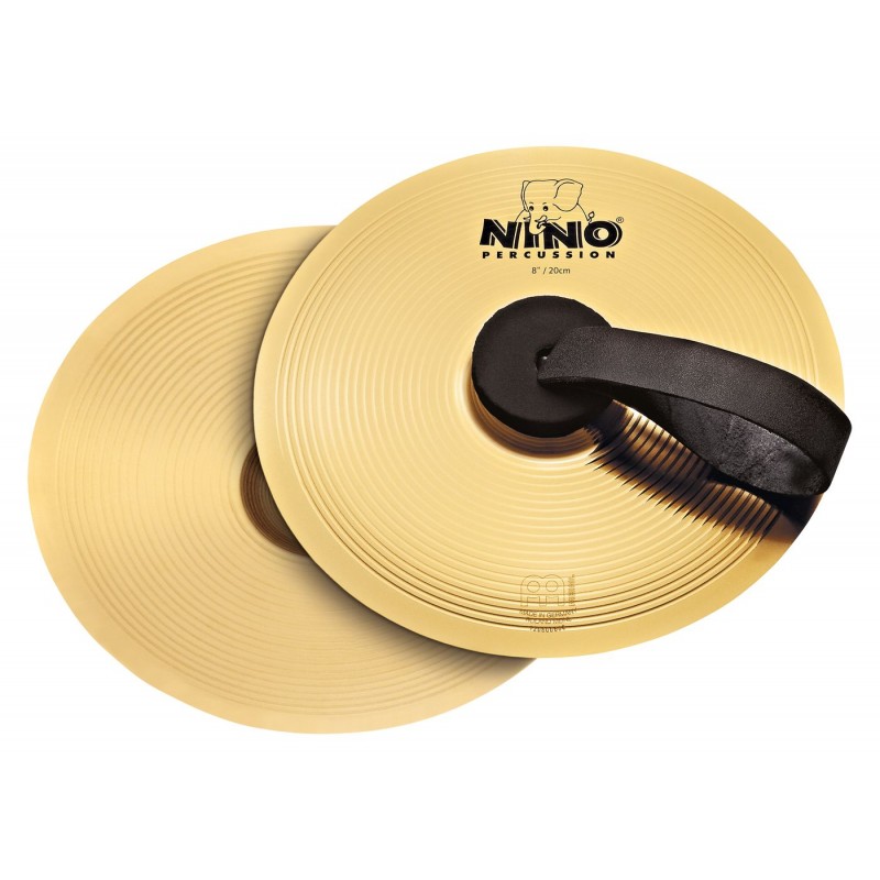 NINO Percussion NINO-BR20 Talerze perkusyjne marszowe 8" - 1