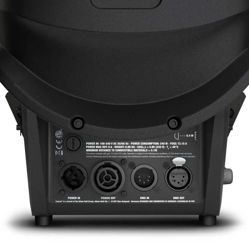 Cameo F2 FC - Reflektor teatralny Fresnel LED RGBW - 6