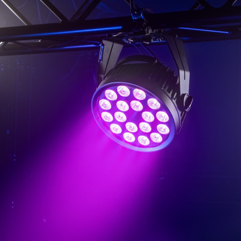 Cameo FLAT PRO 18 G2 - Reflektor zewnętrzny LED 18 x 10 W RGBWA - 8