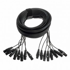 the sssnake SXX8100 - kabel multicore 8x XLR M - XLR F 10m - 1