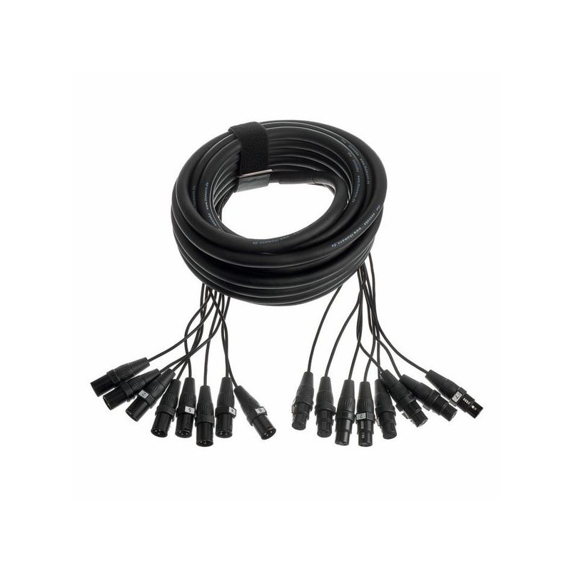 the sssnake SXX8100 - kabel multicore 8x XLR M - XLR F 10m - 1