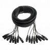 the sssnake SXX8100 - kabel multicore 8x XLR M - XLR F 10m - 1
