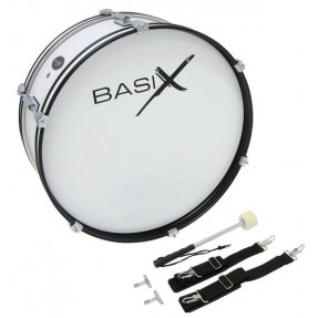 Basix F893020 Junior Bassdrum 22x7 - Duży bęben marszowy