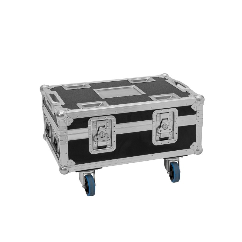 Roadinger BAS-1 Skrzynka Flightcase 8x SILENT PAR 6 QCL FLOOR - 1