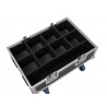 Roadinger BAS-1 Skrzynka Flightcase 8x SILENT PAR 6 QCL FLOOR - 3