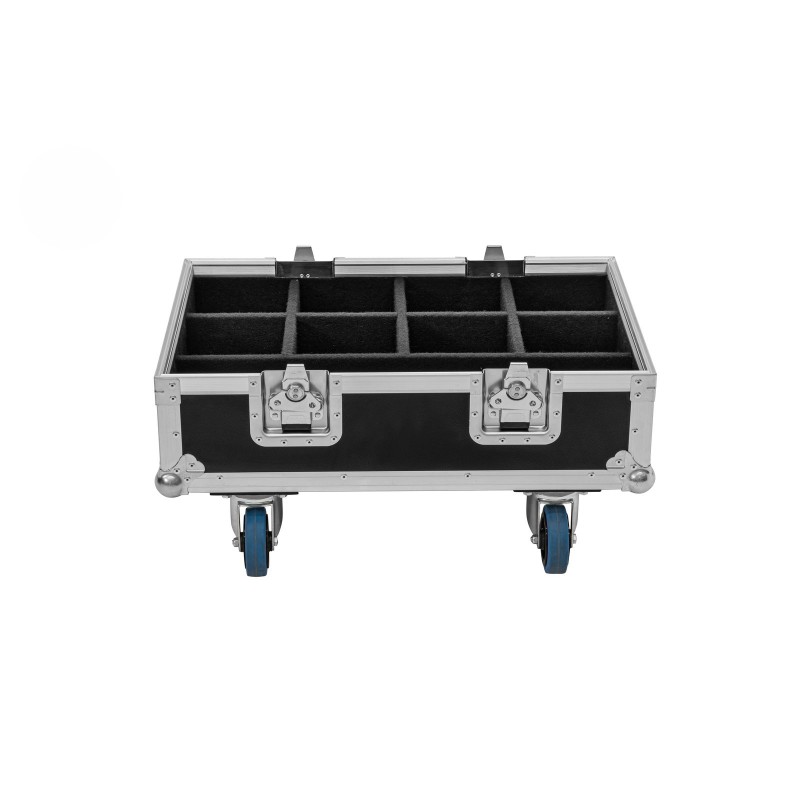 Roadinger BAS-1 Skrzynka Flightcase 8x SILENT PAR 6 QCL FLOOR - 4