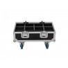 Roadinger BAS-1 Skrzynka Flightcase 8x SILENT PAR 6 QCL FLOOR - 4