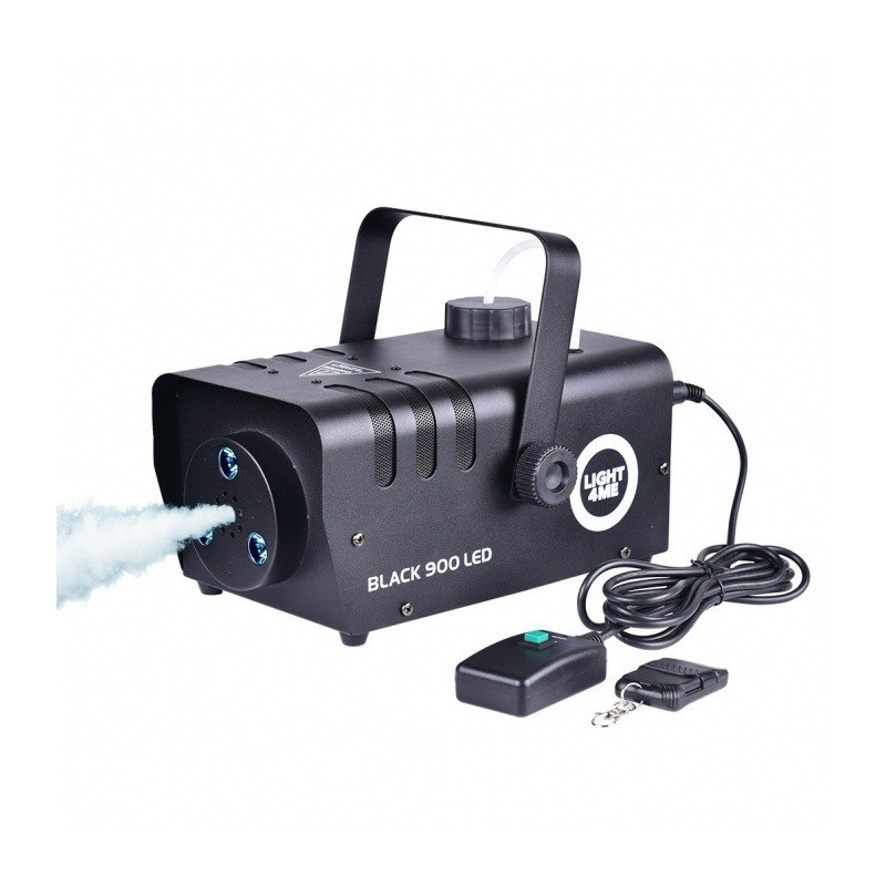 LIGHT4ME BLACK 900 LED - wytwornica dymu, mgły