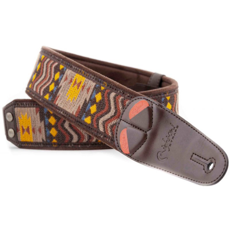 RightOn Straps Mojo Azteca Unique - Pas do Gitary - 1