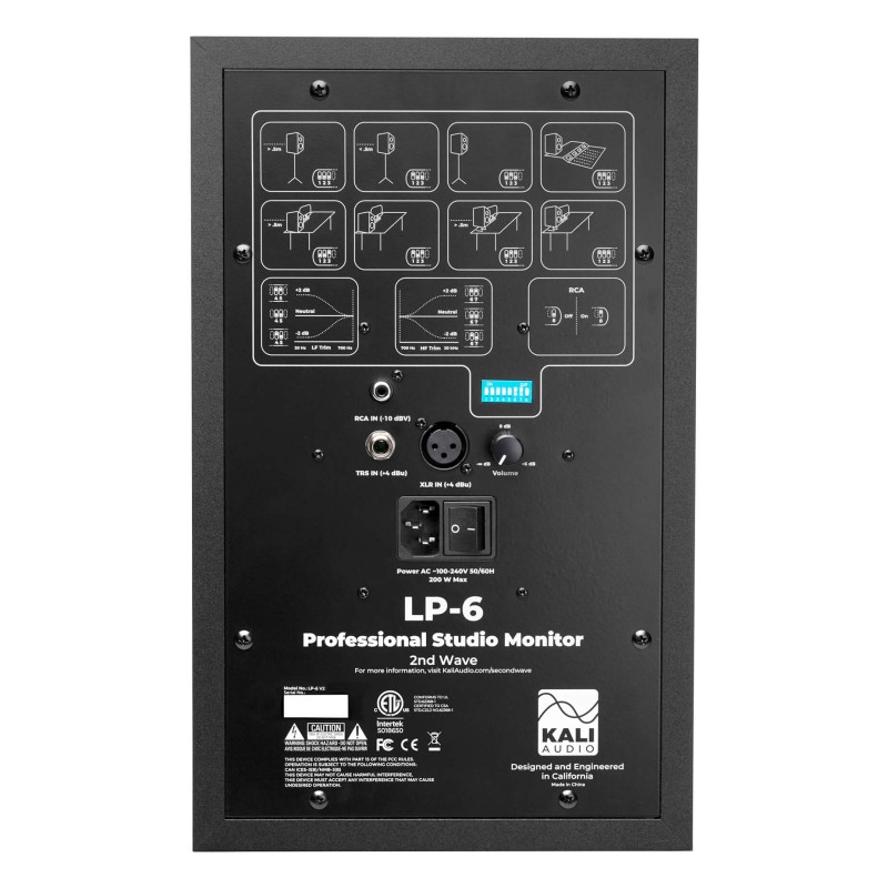 Kali Audio LP-6 V2 EU - Monitor odsłuchowy - 3