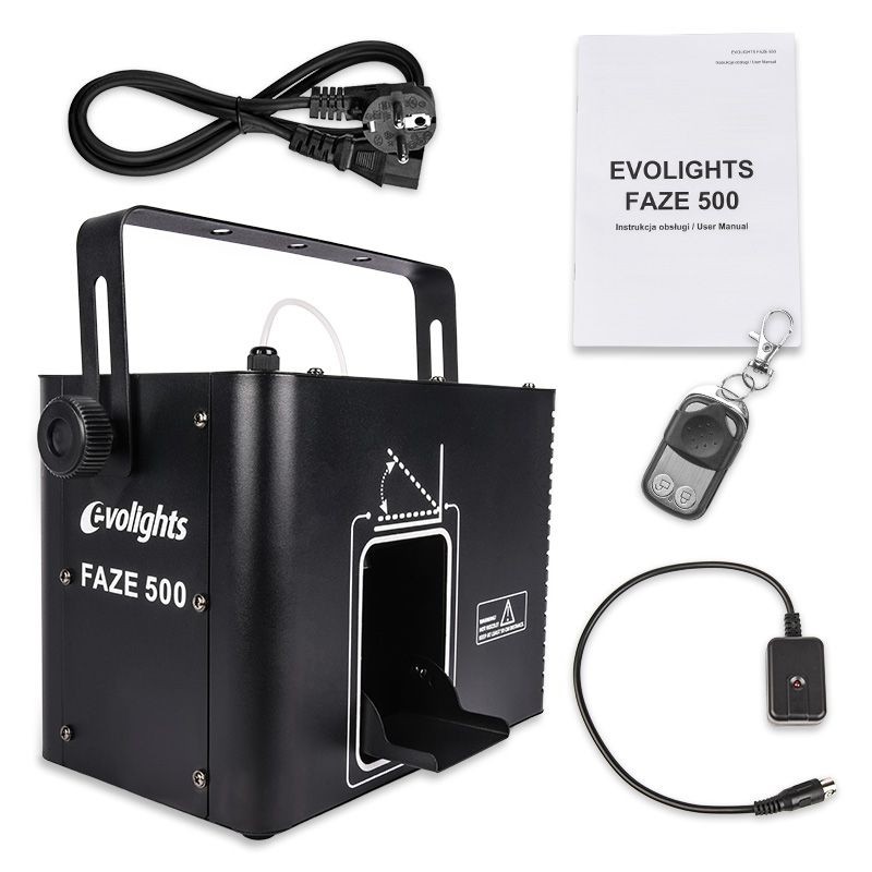 EvoLights ERUPTO 900 - wytwornica dymu pionowego mgły LED pilot - 7