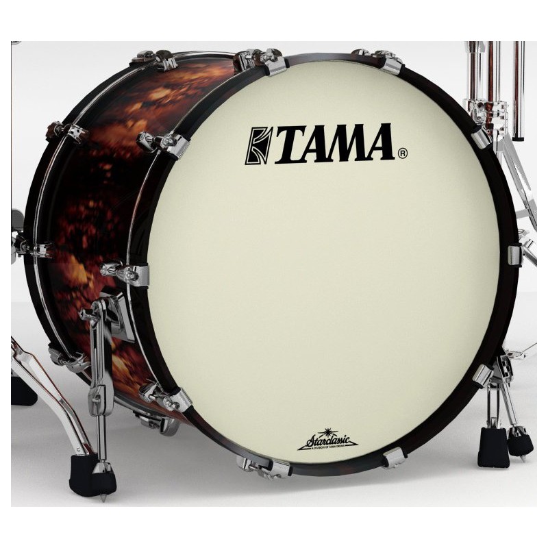 Tama MAB2218MBNMBB Bass Drum Starclassic Maple - 22" x 18" - 1