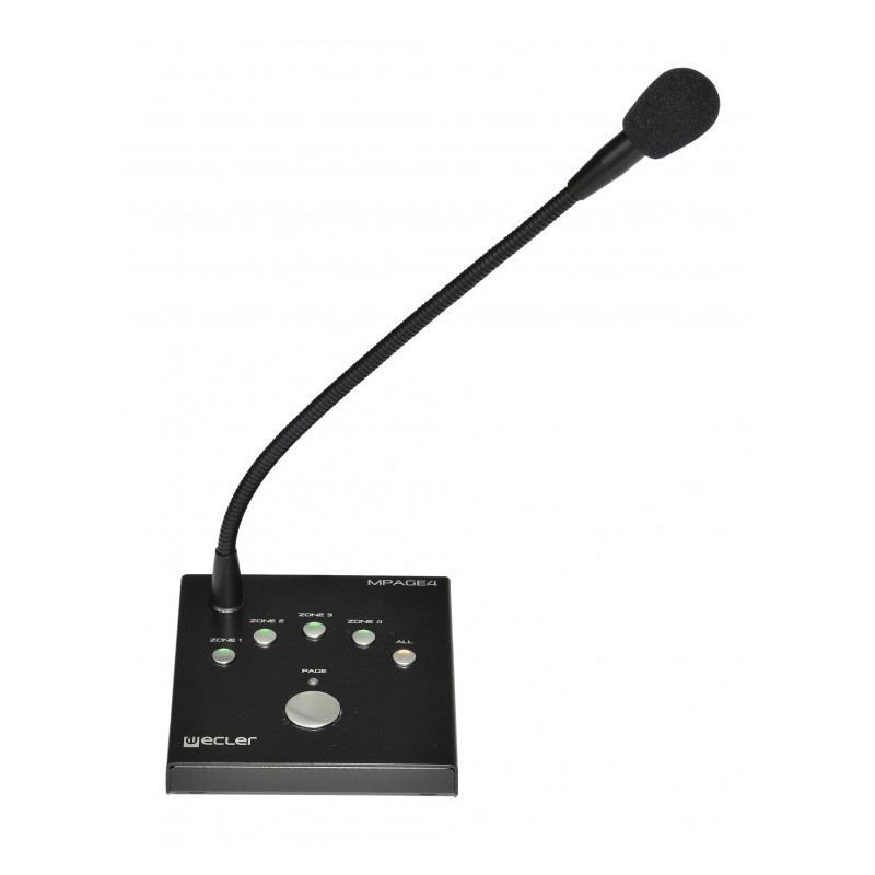 Ecler MPAGE 4 - mikrofon przywoławczy