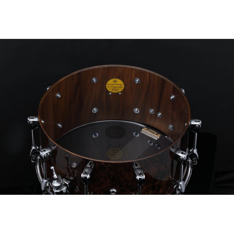 Tama PWB147-GWB Werbel Starphonic Walnut Snare Drum - 14" x 7" - 6