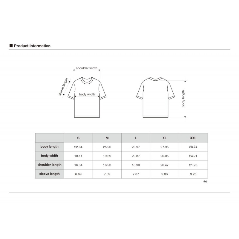 Tama TAMT006M T-Shirt w rozmiarze M - 6 - Odzież - Tama TAMT006M T-Shirt w rozmiarze M