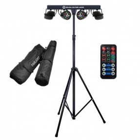 LIGHT4ME Belka LED Par Laser - zestaw oświetleniowy