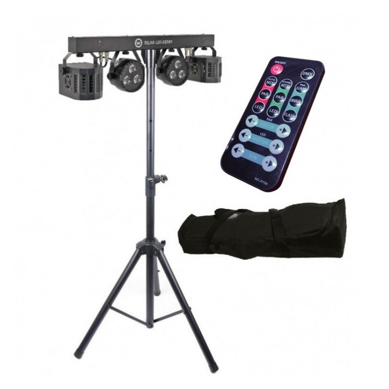 LIGHT4ME Belka LED Derby PAR - zestaw oświetleniowy