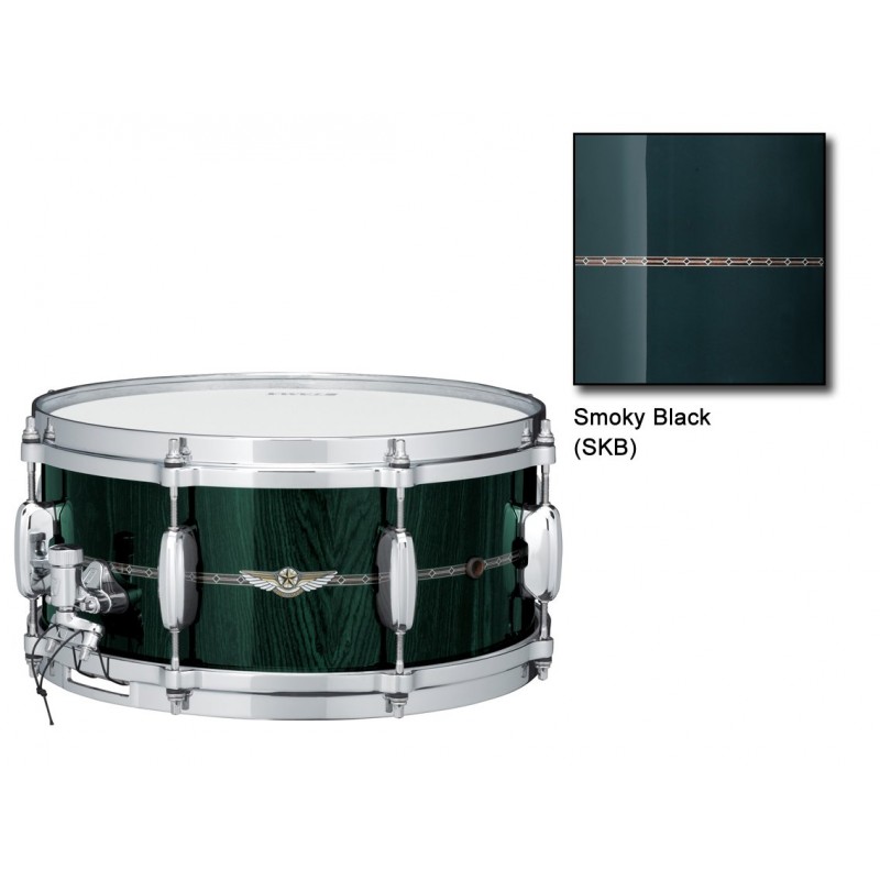 Tama TBS148S-SKB Werbel Star Bubinga Snare Drum 14" x 8" - 1