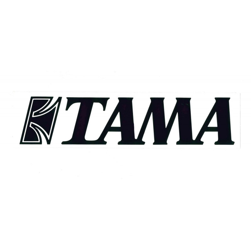Tama TLS100BK Naklejka - 24,5 cm x 6 cm - 1