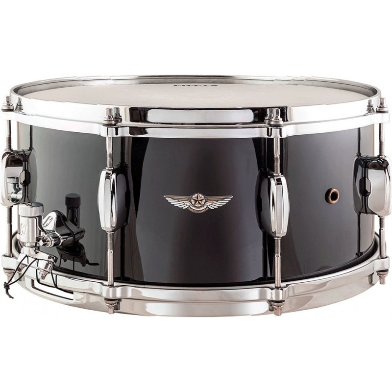 Tama TWS136-SKB Werbel Star Walnut Snare Drum - 13" x 6" - 1