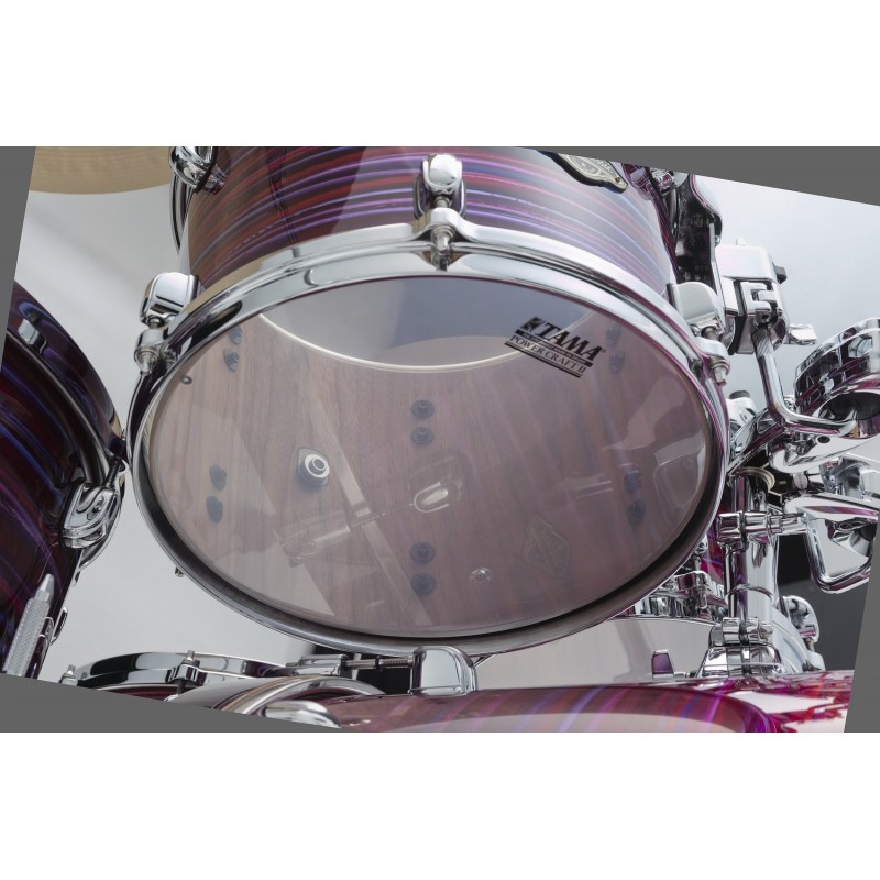 Tama WBS42S-LPO Zestaw perkusyjny Starclassic Lacquer Walnut/Birch Shell Kit - 3
