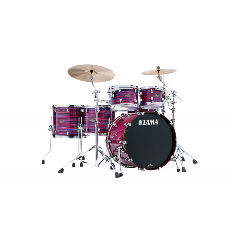 Tama WBS52RZS-LPO Zestaw perkusyjny Starclassic Lacquer Walnut/Birch Shell Kit - 1