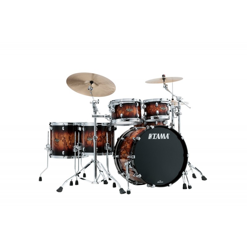 Tama WBS52RZS-MBR Zestaw perkusyjny Starclassic Lacquer Walnut/Birch Shell Kit - 1