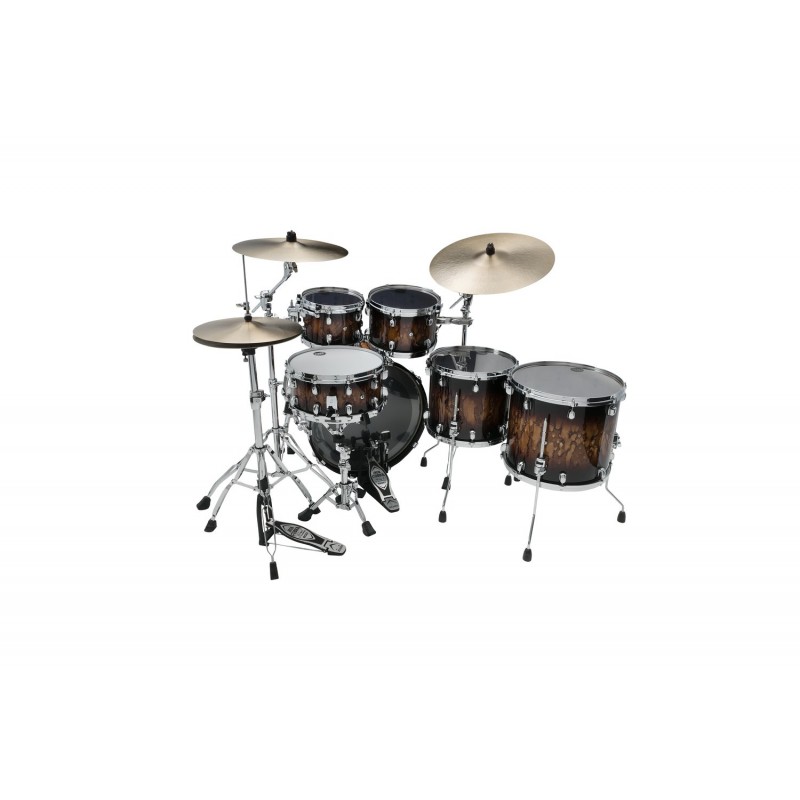 Tama WBS52RZS-MBR Zestaw perkusyjny Starclassic Lacquer Walnut/Birch Shell Kit - 6