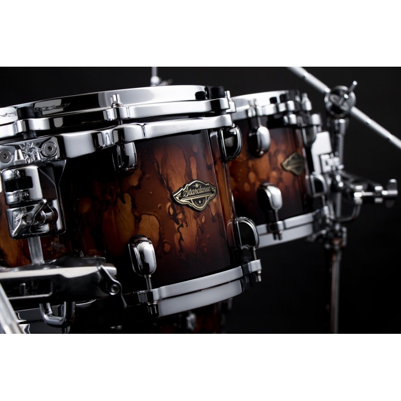 Tama WBS52RZS-MBR Zestaw perkusyjny Starclassic Lacquer Walnut/Birch Shell Kit - 11