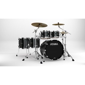 Tama WBS52RZS-PBK Zestaw perkusyjny Starclassic Lacquer Walnut/Birch Shell Kit - 1