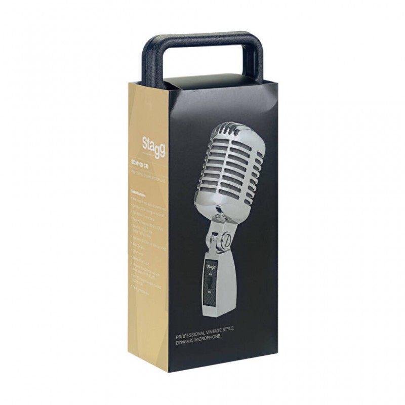 Stagg Vintage SDM 100 - mikrofon dynamiczny typu Elvis - 2