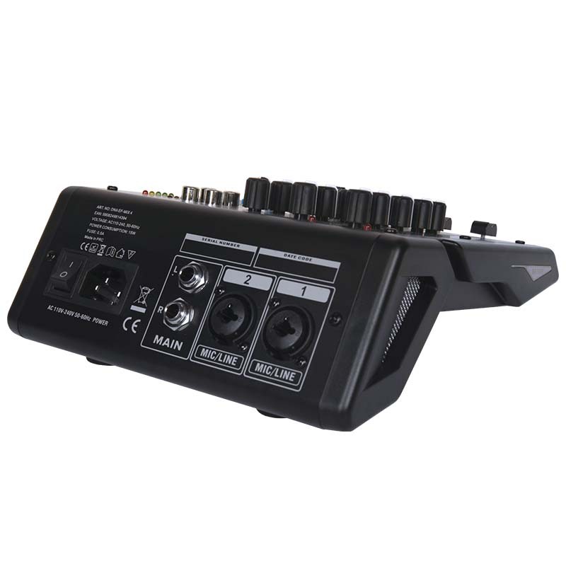 DNA EF-MIX 4 mikser audio USB MP3 Bluetooth analogowy 4 kanały - 6
