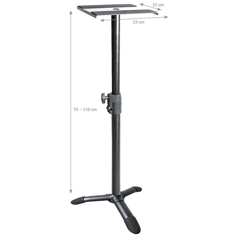 DNA MON 2 statywy pod monitory/odsłuchy studyjne/kolumny audio - 3