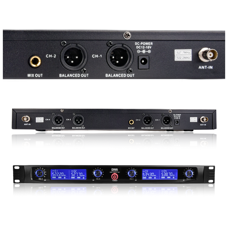 DNA WM4 VOCAL SET bezprzewodowy mikrofonowy system nagłośnienia - 4