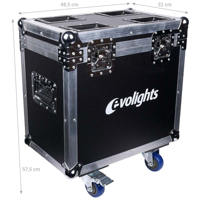 Evolights NEO CASE BEAM SPOT 100W skrzynia transportowa na 2 głowy ruchome - 2