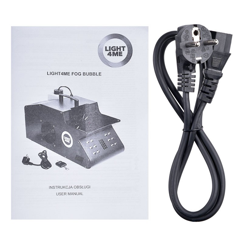 Light4Me FOG BUBBLE LED wytwornica dymu/baniek - 6