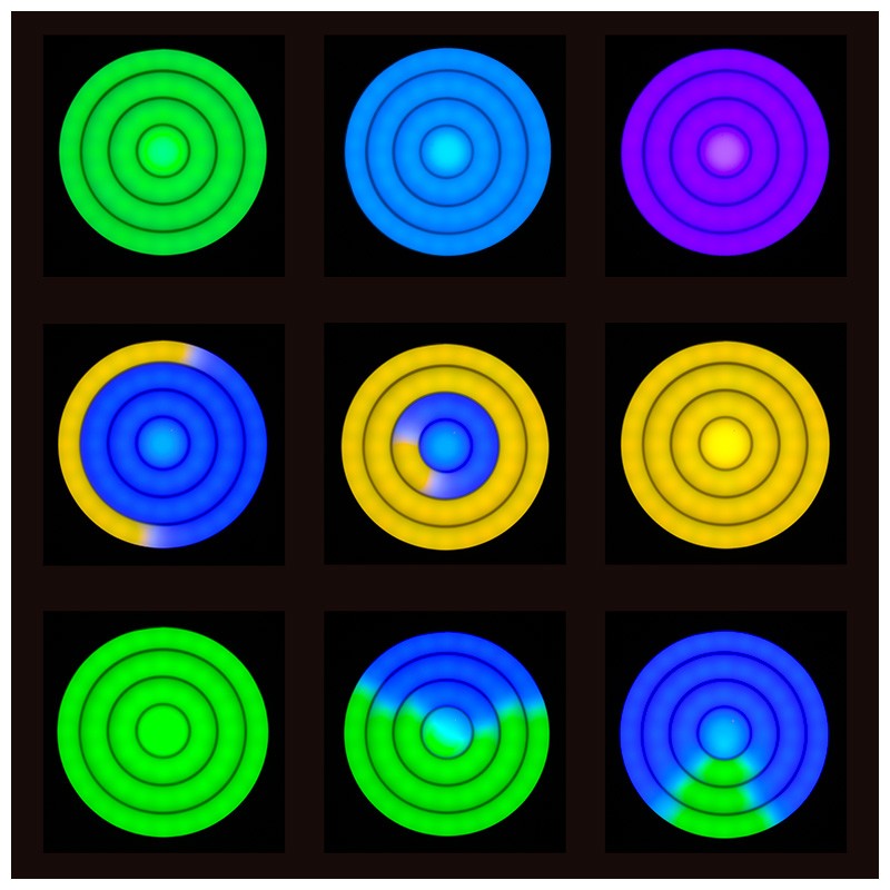 Light4Me HYPNO PAR reflektor sceniczny efekt LED - 4