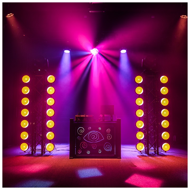 Light4Me HYPNO PAR reflektor sceniczny efekt LED - 9