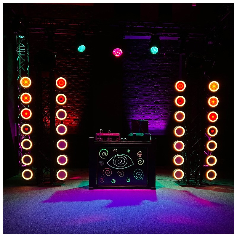 Light4Me HYPNO PAR reflektor sceniczny efekt LED - 11