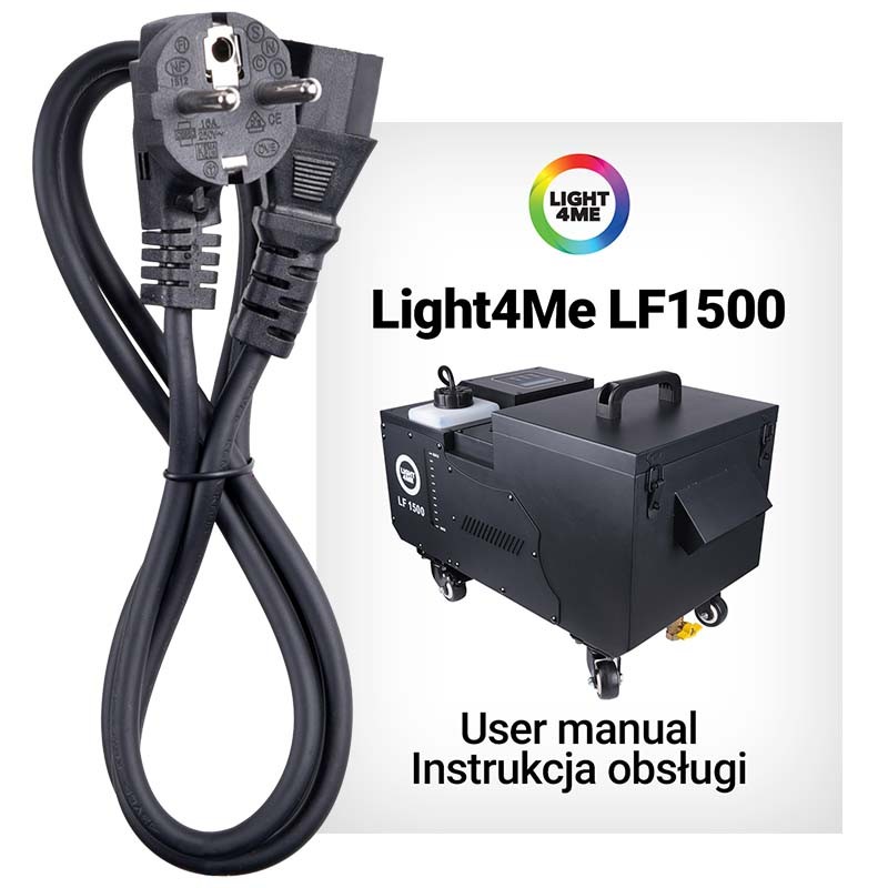 Light4Me LF1500 ultradźwiękowa wytwornica ciężkiego dymu - 10